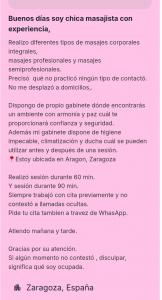 Chica busca chico en Zaragoza: 